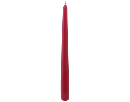 Antiklys lang Diana Ø22x245mm.bt.7,5 t. rød